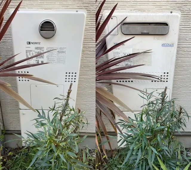 名古屋市千種区　ノーリツのエコジョーズ、ガス温水暖房付ふろ給湯器「GTH-C2436SAWX3H」を「GTH-C2461SAW3H-1」へ交換。